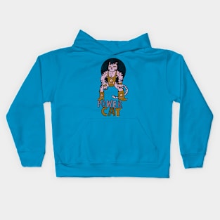 power cat Kids Hoodie